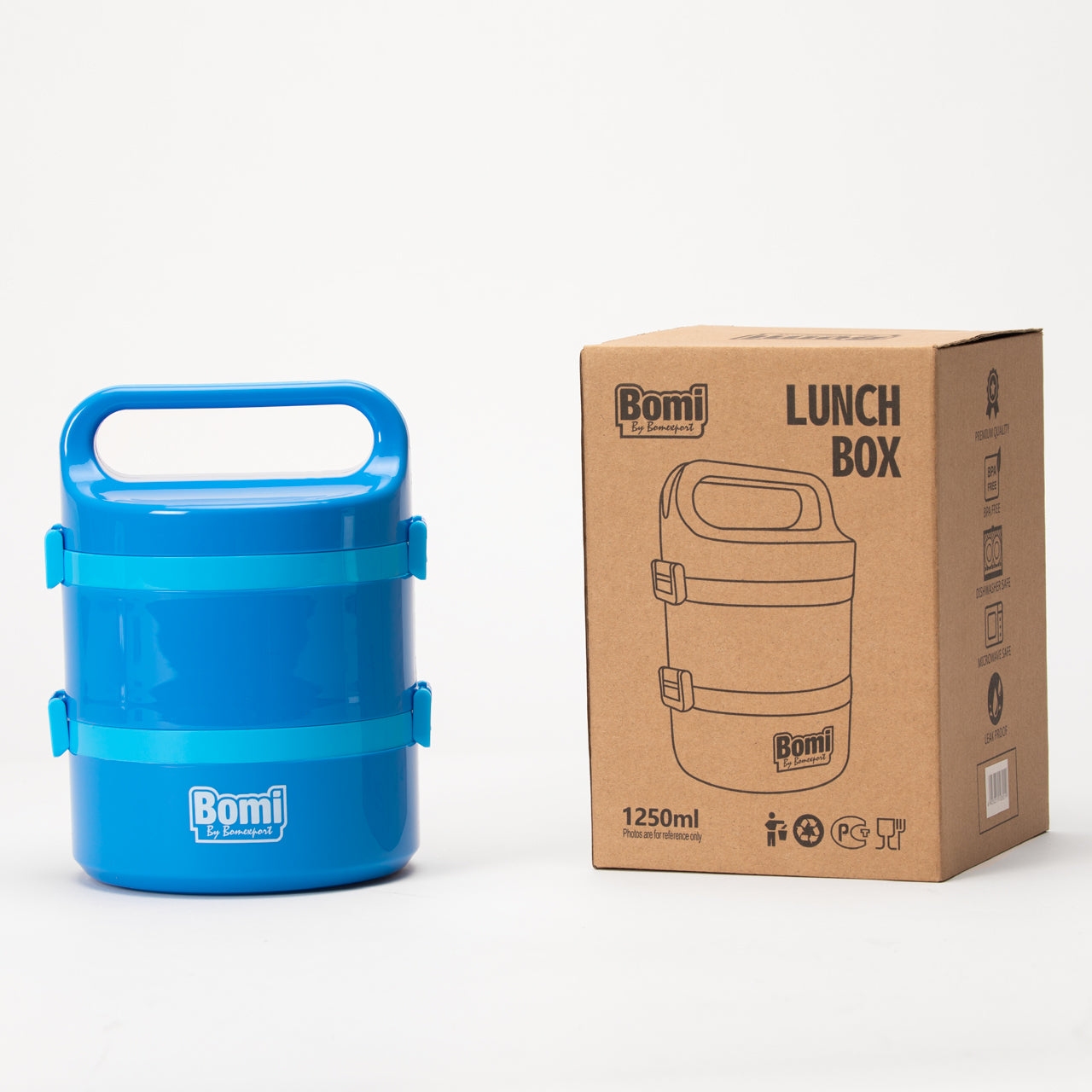 LUNCH BOX BOMI LB03-BLUE